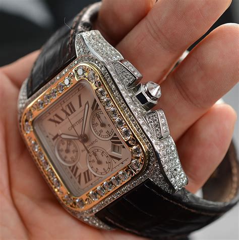 cartier santos demoiselle review|cartier santos xl with diamonds.